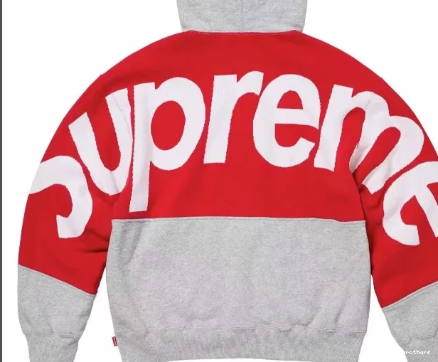 L Back S Sweatshirt LOGO Grey XL LOGO JACQUARD SWEATSHIRT Big HOODED Black BIG M Hoodie 0522